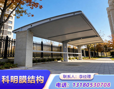 商丘小区电动车车棚